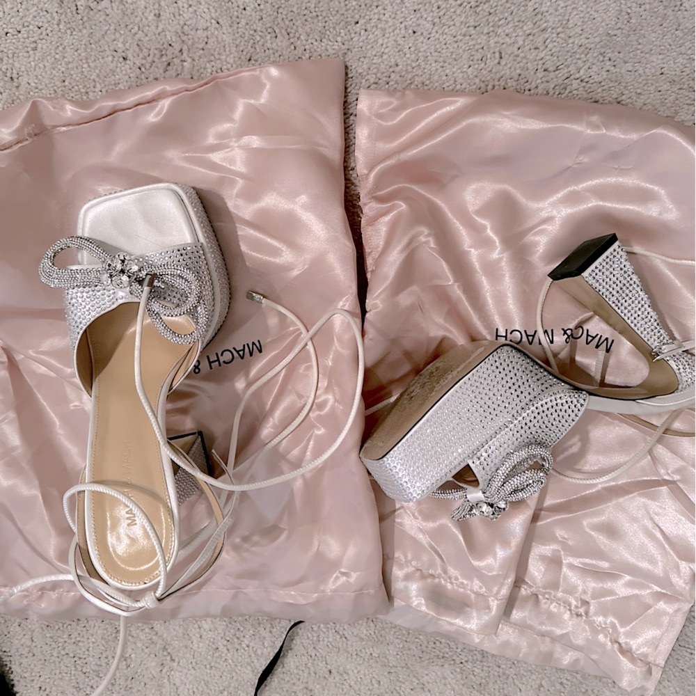Designer MACH & MACH designer crystals shoes!